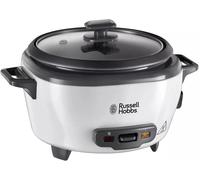 Russell Hobbs Electric Rice Cooker - 1.2kg (6 Portion - 145g per serving) Removable non stick bowl, Dishwasher-safe bowl & lid, Steamer basket