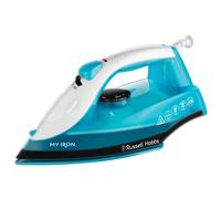 Russell Hobbs My Iron Steam Iron, Ceramic Soleplate, 260ml Water Tank, 120g steam shot, 28g continuous steam, Self-Clean Function, 2m Cord, Vertical