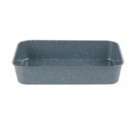 Russell Hobbs Nightfall Stone Roaster ? 39cm Non-Stick Carbon Steel Roasting Tray with Deep Sides for Meat & Vegetables, Lightweight Large Oven Tin,