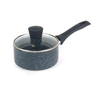 Russell Hobbs Saucepan & Lid Non-Stick 16cm Nightfall Stone Blue Marble