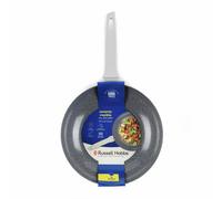 Russell Hobbs PFAS-Free 28cm Grey Marble Aluminium Wok