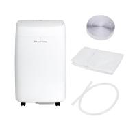 Russell Hobbs Portable 2-in-1 Air Conditioner 9000 BTU & Dehumidifier with 3 Speeds, Fan Oscillation, 0.45L Water Tank, Touch Control, LED Display & Remote Control, WiFi Enabled RHPAC4003