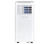Russell Hobbs Portable 3-in-1 Air Conditioner 7000 BTU, Dehumidifier & Air Cooler with 3 Speeds, Fan Oscillation, 0.45L Water Tank, Touch Control, LED Display & Remote Control, WiFi Enabled RHPAC3002