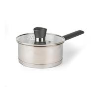 Russell Hobbs PREPACK6511 Saucepan Set, Excellence Collection Cooking Pots, Stainless Steel, Induction Casserole Pot Set, Dishwasher Safe, Pouring Lip, Ideal for Soups & Sauces, Mirror Polished Finish