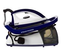 Russell Hobbs Steam Iron [2600W,100g/min continuous steam] SteamPower (4.5 bar pressure, 60sec heat up time, 1.9m cord, 3 steam settings, 1.3 L tank, Ceramic soleplate, Anti-limescale) 24440