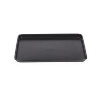 Russell Hobbs Recycled 36cm Baking Tray - Non-Stick 100% Recycled Carbon Steel, PFOA-Free, Easy Clean, Oven Safe to 220°C, Durable Bakeware, Chip Tray, Cookie Baking Sheet, Black