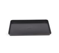 Russell Hobbs Recycled 39cm Baking Tray - Non-Stick 100% Recycled Carbon Steel, PFOA-Free, Easy Clean, Oven Safe to 220°C, Durable Bakeware, Chip Tray, Cookie Baking Sheet, Black