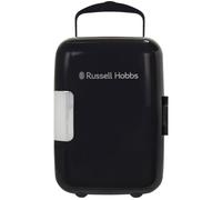 Russell Hobbs Mini Fridge RH4CLR1001B | 4L/6 Can Portable Mini Cooler