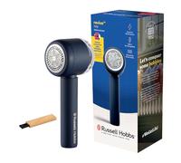 Russell Hobbs Revive 27660-56 Electric Lint Shaver [USB-C Charging, Suction Function] (Portable, Rechargeable Lint Remover for Clothes & Textiles, Magnetic Compartment + Filter, Cleaning Brush)