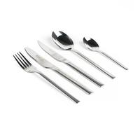 Russell Hobbs RH00855EU Vermont Cutlery Set - 20 Piece Stainless Steel Tableware with Steak Knives, Service for 4 People, Dishwasher Safe, Knives/Forks/Dessert Spoons/Teaspoons, 15 Year Guarantee