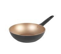 Russell Hobbs RH01672BEU7 Opulence 28 cm Stir Fry Pan - Non-Stick Wok Pan, Dishwasher Safe, Induction Hob Suitable, Forged Aluminium Cookware, Stay Cool Soft-Touch Handle, Metal Utensil Safe, Gold