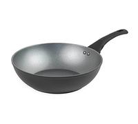 Russell Hobbs RH01856EU7 Stir, Non-Stick Premium Design Induction Pan, Metal Safe, Use Little to No Oil, Easy-Clean, High Endurance Surface, Crystaltech Graphite Collection, 28 cm
