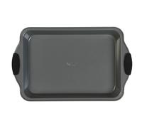 Russell Hobbs RH01969EU Roasting Tin - NonStick Oven Tray With Easy Grip Silicone Handles, Deep Baking Pan Roaster, Large Carbon Steel Ovenware, Roast