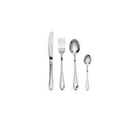 Russell Hobbs RH02224EU7 Marseille 24 Piece Cutlery Dinnerware Set, 18/0 Stainless Steel Tableware for 6 Place Settings, 25 Year Guarantee,