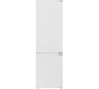 Russell Hobbs RH177BIFFFF1E1 177cm 70/30 Integrated Frost Free Fridge Freezer with Sliding Door Hinge - White - E Rated, White