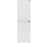 Russell Hobbs RH177BIFFFF1E2 177cm High 50/50 Integrated Frost Free Fridge Freezer with Sliding Door Fixing Kit - White - E Rated, White