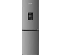 Russell Hobbs Freestanding Total No Frost Fridge Freezer 50/50 245L with Water Dispenser, Automatic Defrost, Adjustable Thermostat, Reversible Door, RH181TNF552E2SSWD (Stainless Steel)