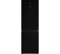 Russell Hobbs Freestanding Fridge Freezer Frost Free 323 Litre Black 184cm Tall 60cm Wide Total No Frost 70/30, 219L Fridge Space, 104L 4 Star Freezer, 2 Year Registered Guarantee RH184FF602C1B