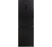 Russell Hobbs RH184FF602C1DI 184cm 60/40 No Frost Fridge Freezer - Dark Inox - C Rated, Stainless Steel