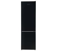 Russell Hobbs Freestanding 60/40 Split C Class Fridge Freezer, 331L Total Capacity, Total No Frost, 4 Star Freezer Rating, Adjustable Feet, Reversible Door in Black, RH185FF601C1B