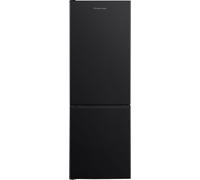 Russell Hobbs Freestanding Fridge Freezer Black 186x60cm Total No Frost 60/40, 210L Fridge Space, 83L 4 Star Freezer, Adjustable Thermostat, 2 Year Registered Guarantee RH186FFFF60B