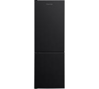 Russell Hobbs Freestanding Fridge Freezer Black 186x60cm Total No Frost 60/40, 210L Fridge Space, 83L 4 Star Freezer, Adjustable Thermostat, 2 Year Registered Guarantee RH186FFFF60B