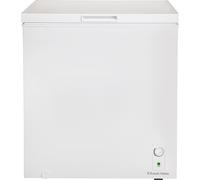 Russell Hobbs White Chest Freezer 198L Freestanding, Adjustable Thermostat, Chill or Freeze Function, 4 Star Freezer Rating & Suitable for Outbuildings & Garages RH198CF0E1W