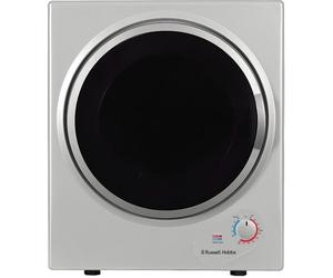 RUSSELL HOBBS RH3VTD800S 2.5 kg Vented Tumble Dryer - Silver, Silver/Grey