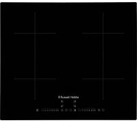 Russell Hobbs, Black, 60cm Induction Hob with Dual Flex Bridge, Multi-Slider Touch Control, 99 Minute Timer, 9-Stage Power Settings, Boost function, Pan Sensor