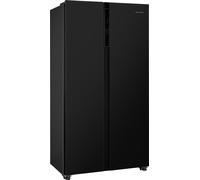Russell Hobbs American Fridge Freezer - Black - E Rated