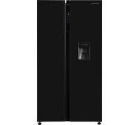 Russell Hobbs RH90AFF201B-WD 177cm 70/30 Frost Free Fridge Freezer - Black Black