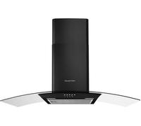 RUSSELL HOBBS RH90GCH92A1B 90 cm Chimney Cooker Hood - Black, Black