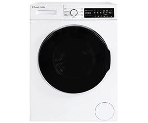 Russell Hobbs RH914W116W - Freestanding Washing Machine, 9kg Capacity, 1400 rpm, 15 Programmes, Eco Technology, Rapid Wash Cycles, White, 85 x 60.9 x 60 cm