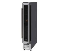 Russell Hobbs 7 Bottle Capacity Single Zone Freestanding Wine Cooler - Stainless Steel