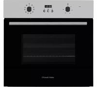 Russell Hobbs Electric Oven 70L 60cm Wide Built In 10 Oven Functions Electric Fan Oven Easy Clean Interior Stainless Steel RHEO7005SS