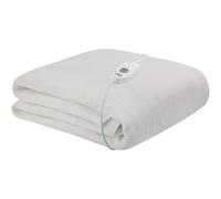 Russell Hobbs RHESB6001 Polyester Single 70 X 150 cm, Ties Electric Under Blanket, 100%, 60 W, White