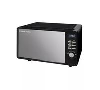 Russell Hobbs RHFM2002B/02 Digital Microwave Flatbed 19L 650W 5 Power Levels Black Easy Clean Defrost setting 60-minute timer
