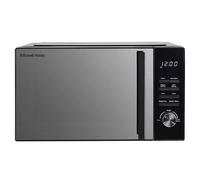Russell Hobbs 23L Flatbed Digital Microwave with 800W Power, 8 Auto-Cook Menus, Defrost Function and Child Lock in Black, RHFM2365B