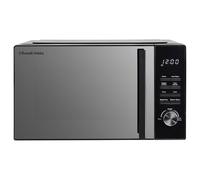 Russell Hobbs 23L Flatbed Digital Microwave with 800W Power, 8 Auto-Cook Menus, Defrost Function and Child Lock in Black, RHFM2365B