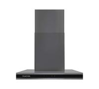 Russell Hobbs RHGCH603DS Midnight Collection 60cm T-Shaped Chimney Cooker Hood, Dark Steel