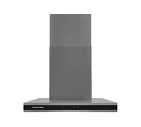 Russell Hobbs RHGCH603DS Midnight Collection 60cm T-Shaped Chimney Cooker Hood, Dark Steel