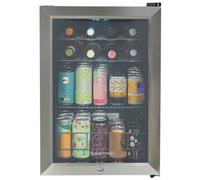 Russell Hobbs Rhgwc4Ss-Lck 20 Bottle Lockable Wine Cooler In Stainless Steel