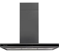RUSSELL HOBBS RHICH904DB Midnight Collection Island Cooker Hood - Dark Steel, Silver/Grey