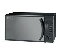 Russell Hobbs RHM1714B 17 Litre 700 W Black Digital Solo Microwave with 5 Power Levels, Digital Clock and Timer, 8 Auto Cook Menus, Automatic Defrost,
