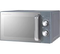 Russell Hobbs RHM1731G Inspire 17L 700w Grey Solo Manual Microwave with 5 Power Levels, Timer, Defrost Setting, Easy Clean