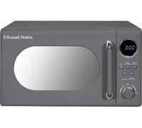 Russell Hobbs RHM2044G Solo Microwave Oven Digital Control Retro 20L 800w Grey