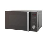 Russell Hobbs RHM2076S 20 Litre 800 W Silver Digital Solo Microwave with 5 Power Levels, Automatic Defrost, 8 Auto Cook Menus, Clock and Timer, Easy