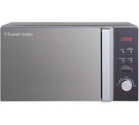RUSSELL HOBBS RHM2076S Compact Solo Microwave - Silver, Silver/Grey