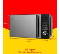 Russell Hobbs 23 Litre 900W Combination Microwave in Black - RHM2346B