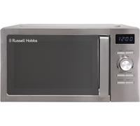 Russell Hobbs RHMD828SS 20 Litre 26cm High, Freestanding Small Standard Microwave Oven - Stainless Steel, Stainless Steel